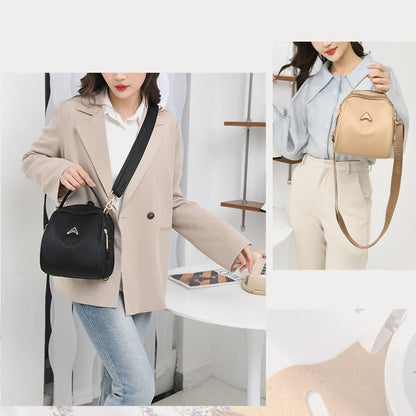 Adjustable Wide Strap Crossbody Bag