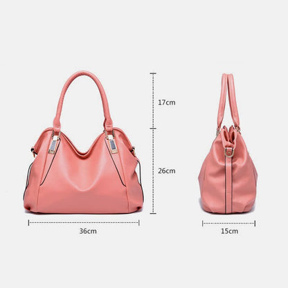 Women's Leather Tote Shoulder Bag