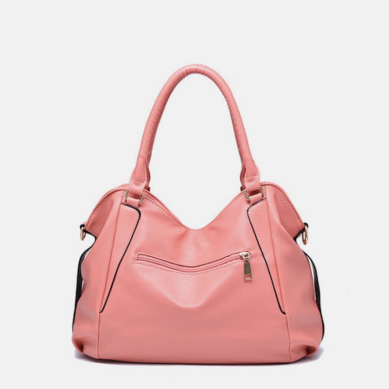 Women's Leather Tote Shoulder Bag