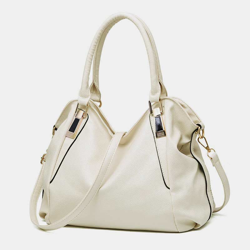 Women's Leather Tote Shoulder Bag