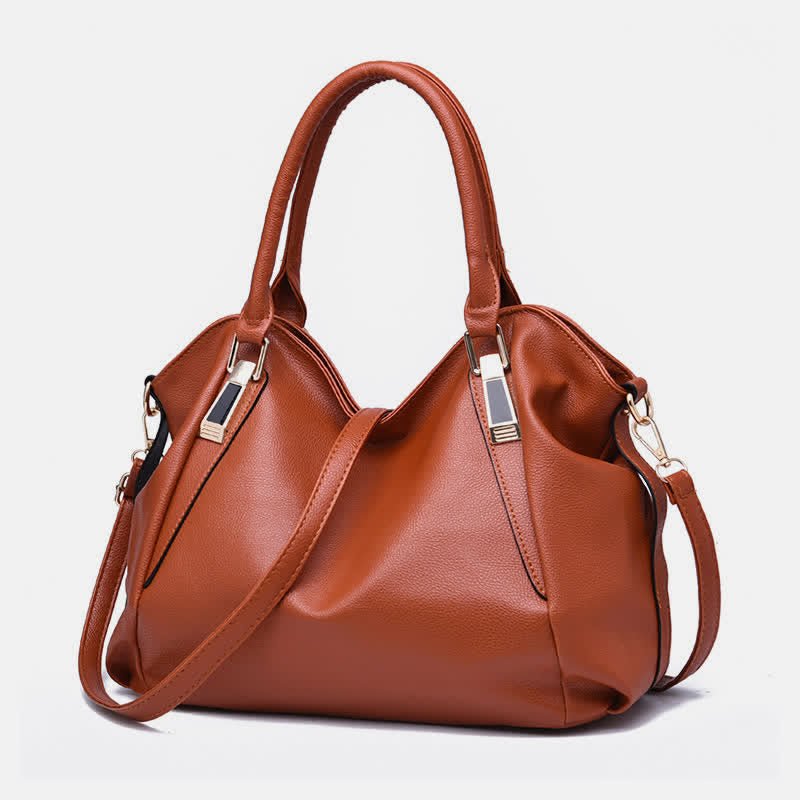 Women's Leather Tote Shoulder Bag