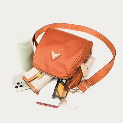 Adjustable Wide Strap Crossbody Bag