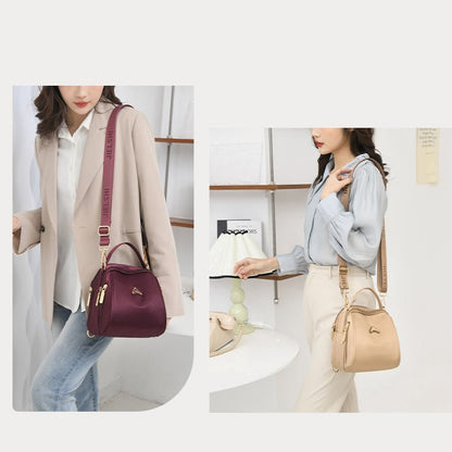 Adjustable Wide Strap Crossbody Bag