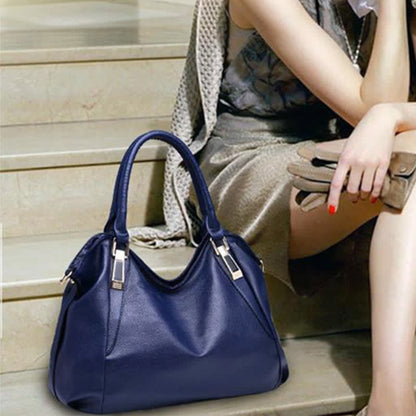 Women's Leather Tote Shoulder Bag