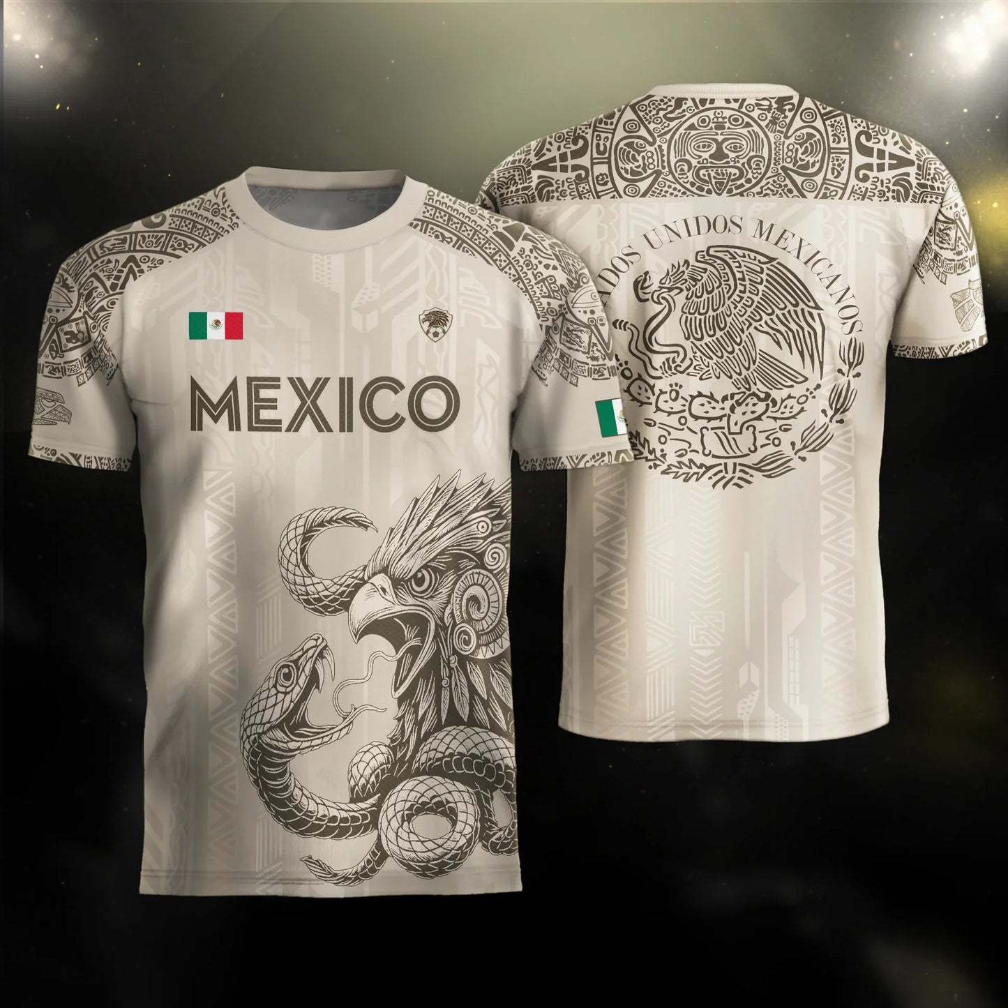 🦅 2026 Mexico Burgundy Sports T-Shirt